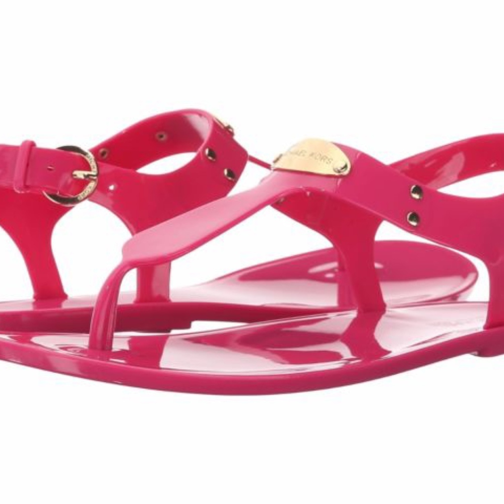 Michael Kors Magenta Thong Sandals